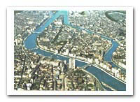 Liège et sa vallée sur la Meuse