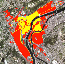 Liège : évolution de l'espace bâti