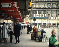 La place Saint-Lambert  en 1970