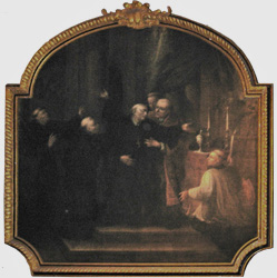 Peinture : saint Benoît